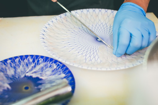 【1.5-18】職人手引き とらふぐ刺身4人前(特製ポン酢付)