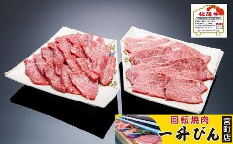 【3-91】松阪肉カルビ＆赤身セット　600g