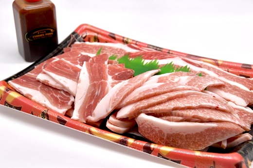 【002230】松阪豚 香味ダレ付 焼肉 セット 約800ｇ カルビ トウガラシ トントロ 松阪豚専門店 まつぶた ふるさと納税 豚肉 ポーク ぶた肉 キャンプ バーベキュー 焼き肉 三重 松阪 肉