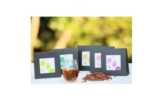 伊勢茶フレーバーティー＜香料不使用・天然素材使用＞ 5種類×3包