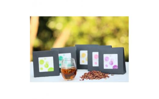 伊勢茶フレーバーティー＜香料不使用・天然素材使用＞ 5種類×6包