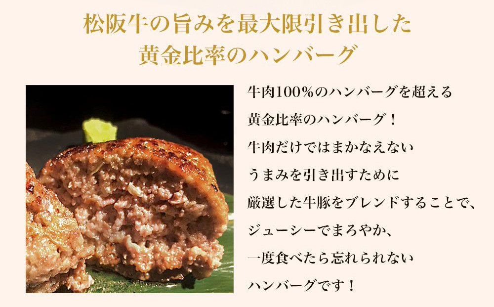 松阪牛グルメハンバーグと三重ハムのセット＜ギフトボックス入り＞ハム ソーセージ ベーコン 詰め合わせ