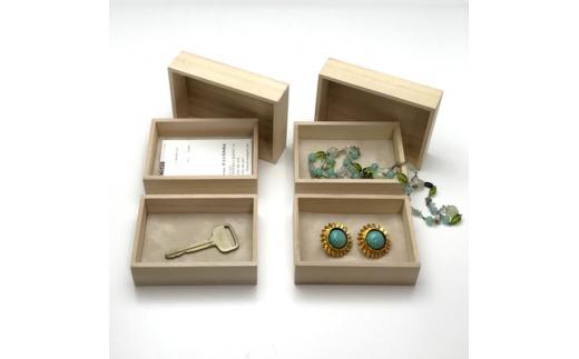 伊勢型紙文様の宝箱＜アラベスク＞収納　卓上整理