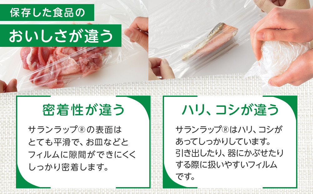 サランラップ2種セット計8本 〈30cm×50m 4本〉〈22cm×50m 4本〉