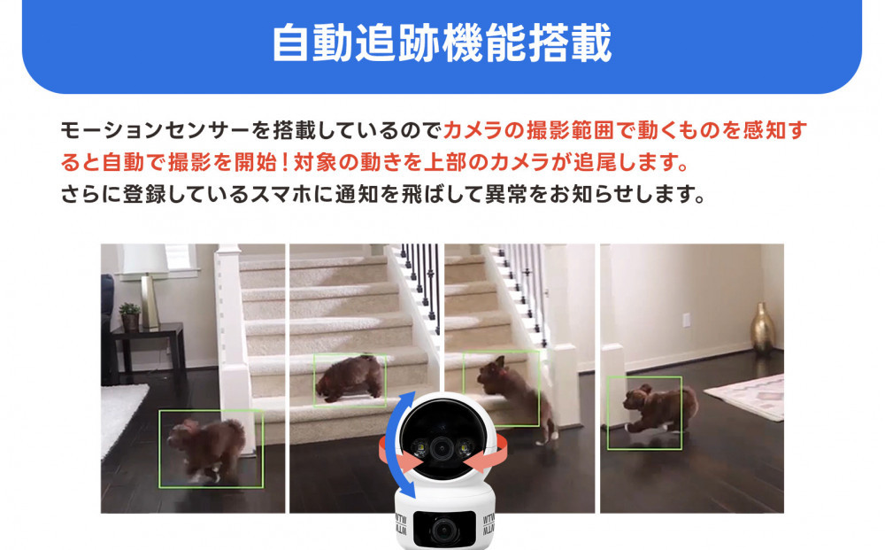 見守りペットカメラ 監視・防犯カメラ みてるちゃんシリーズ WTW-NEKO-H