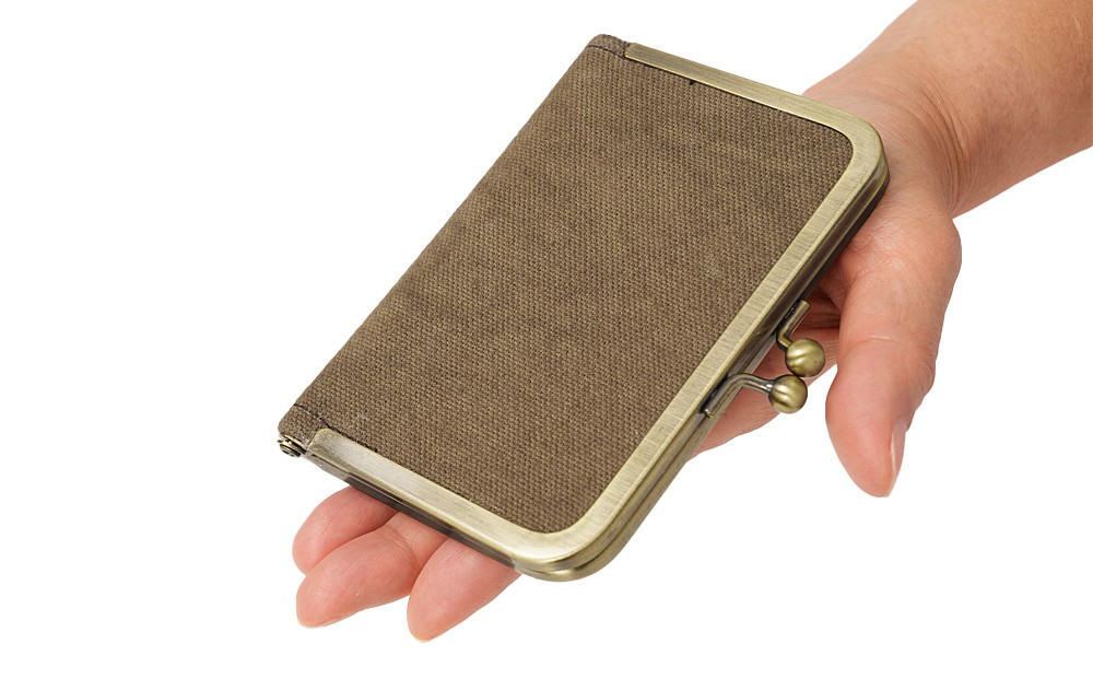 がま口カードホルダー