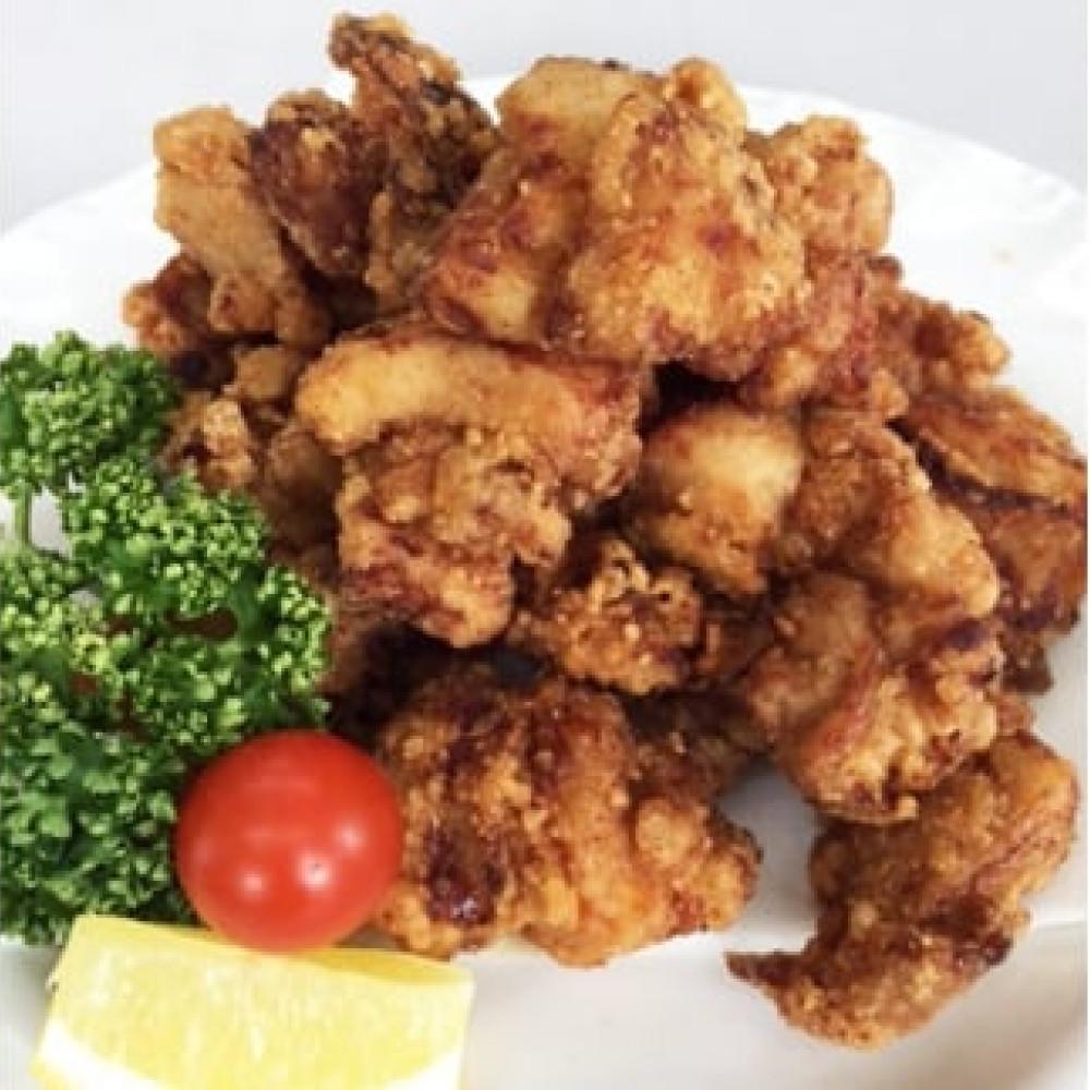 お肉屋さんの『からあげ』2kg(500gx4)　特製スパイス付(チリガーリック・チーズ胡椒)