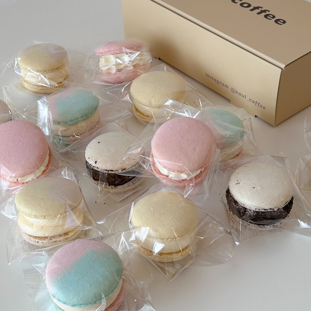 鈴鹿市＜トゥンカロン＞kaul coffee(カウルコーヒー)のマカロン16個セット