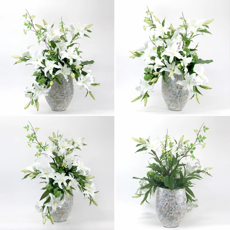 アートフラワー エミリオ・ロバ  カサブランカ4XL TTUUA98100