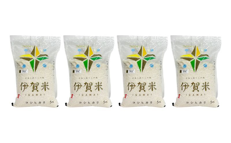 コシヒカリ 伊賀米 令和8年産 定期便 6ヶ月 20kg 精米 伊賀ふ