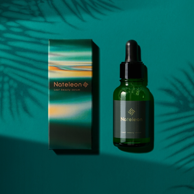 自然の恵みと美容の知恵で、肌の未来を育む Natereon ナテレオンリーフビューティーセラム 2本　化粧品 コスメ スキンケア セラム 美容液 エイジングケア ハリ 潤い 透明感 敏感肌 日本製 ナテレオン ビューティーセラム