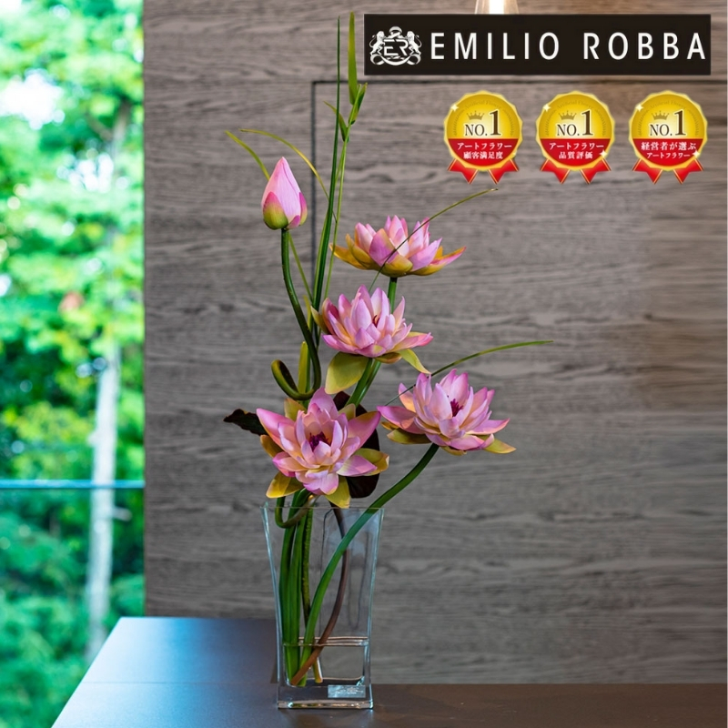 アートフラワー エミリ・オロバ ロータスpk-5L TTNTP22300