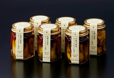 N-40鳥羽産かきの燻製オリーブオイル漬け12瓶セット