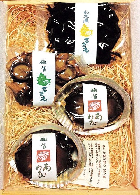 N-6磯笛あわび三種詰合せ