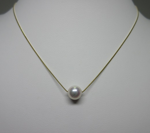 O-18あこや本真珠　プチペンダント（10-A）