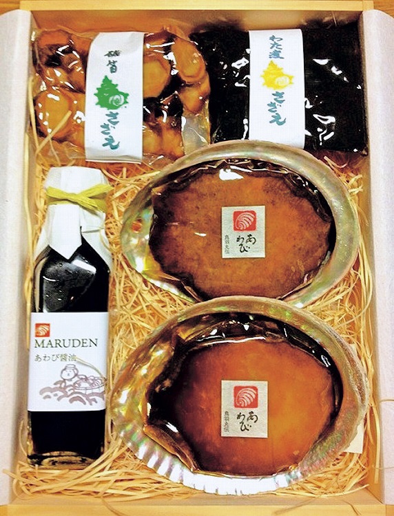O-8磯笛あわび四種詰合せ