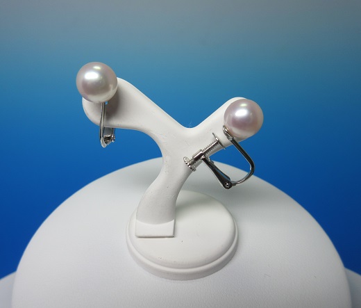 P-35あこや本真珠　イヤリング（10-B）