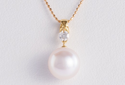 W-7あこや真珠ペンダント