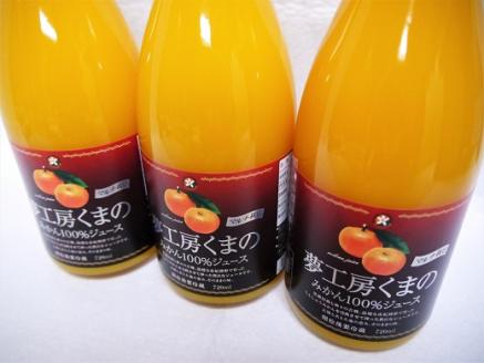 糖度12度以上【 マルチ栽培 みかん ストレートジュース 12本 】720ml × 12本 段ボール箱 温州 みかん 100% オレンジジュース ご自宅用 子供 三重県 熊野市【kmkn0078】