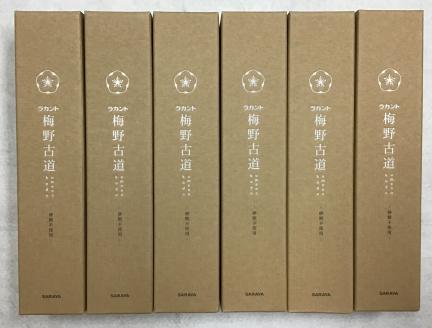 砂糖を全く使っていない新しい梅酒【ラカント梅酒 梅野古道 500mL】×6本砂糖不使用、ゼロカロリー甘味料「ラカントS」でカロリー30%OFF。【kmkn0128】