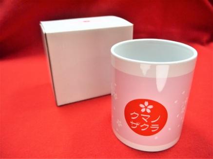 「熊野桜」100年ぶりの新種をモチーフに！【クマノザクラのマグカップ：1個】【kmkn0134】