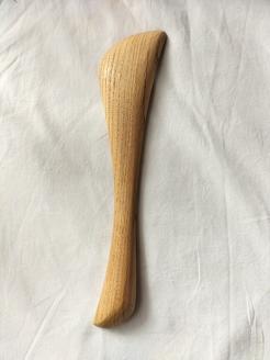 木べら　スパチュラ　左利き用　栗の木　ナチュラル【kumk0006】