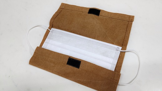 熊野番茶染めマスクケース【mrm0102】