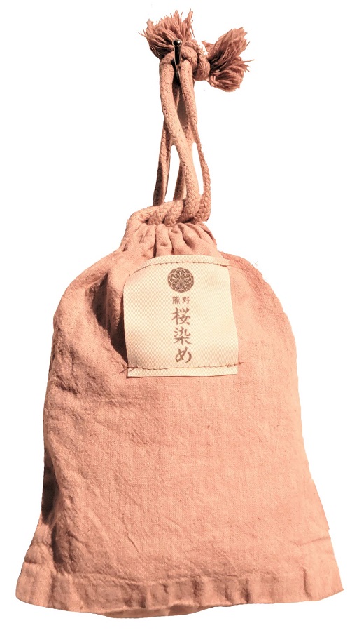 熊野桜染め　巾着【mrm0140】