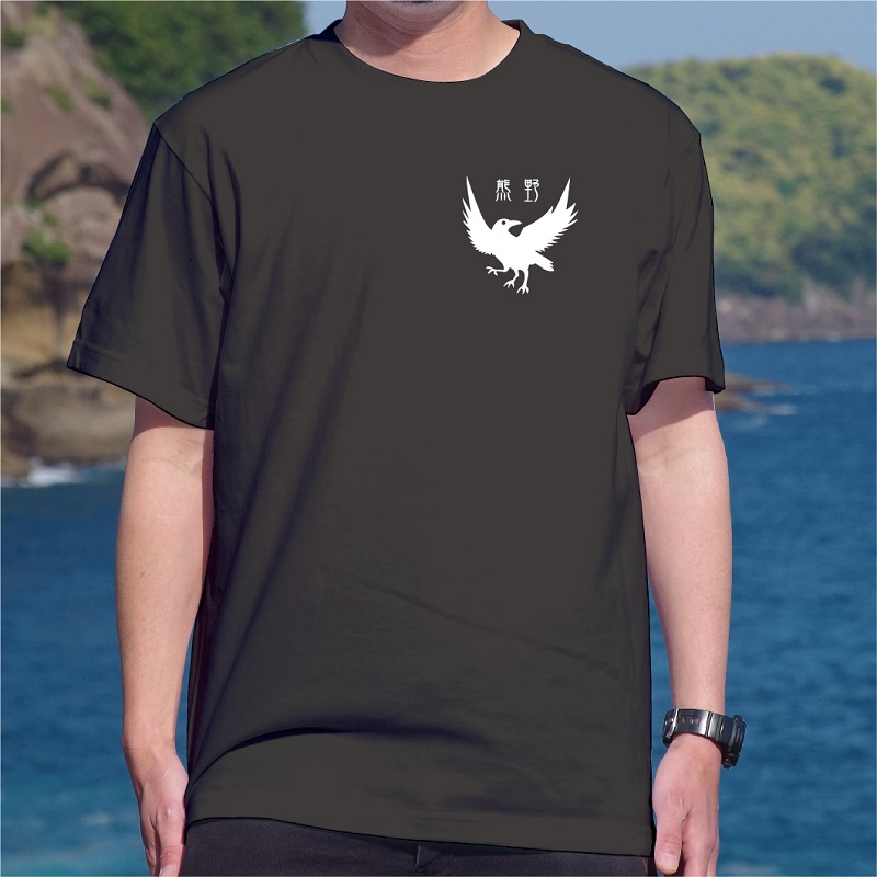 導きのカラスＴシャツ　ブラック（Lサイズ）【mrm0147-3】