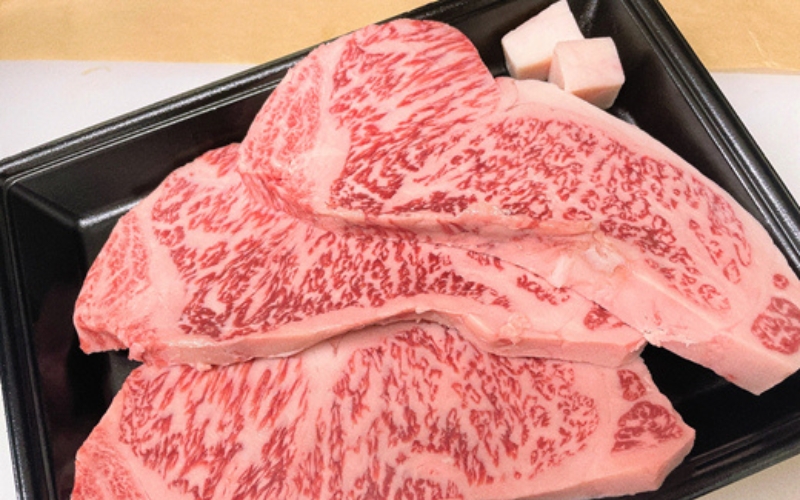 熊野牛サーロインステーキ 約200g×3枚 ＜冷蔵＞　下岡精肉店 熊野牛 【sim112】