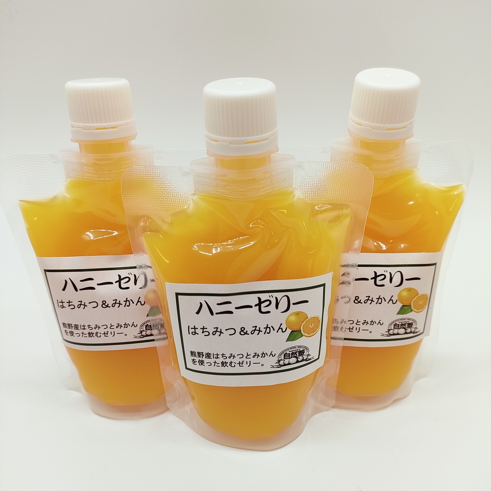 自然塾　みかん ハニーゼリー　６個入り【szjk0005】