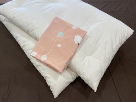 オーダーメイド ベビー用 敷き布団 (カバー付き) 木綿わた 綿 100% 手づくり 布団 ふとん 赤ちゃん ベビー ベッド 寝具 【mftn0002】