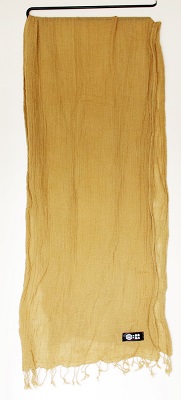 熊野番茶染め 綿ストール【mrm0107】