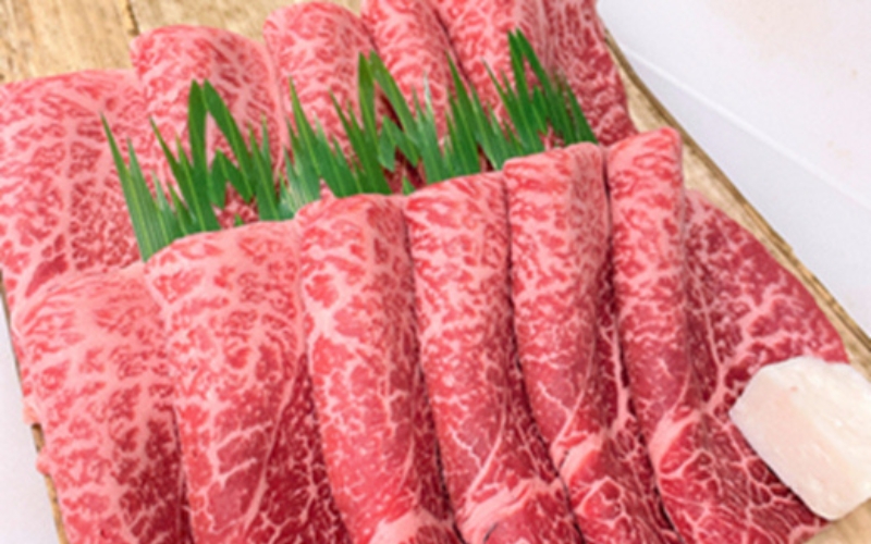 希少和牛 熊野牛ロース すき焼き用 約500g ＜冷蔵＞　下岡精肉店 熊野牛 ロース 霜降り【sim100A】