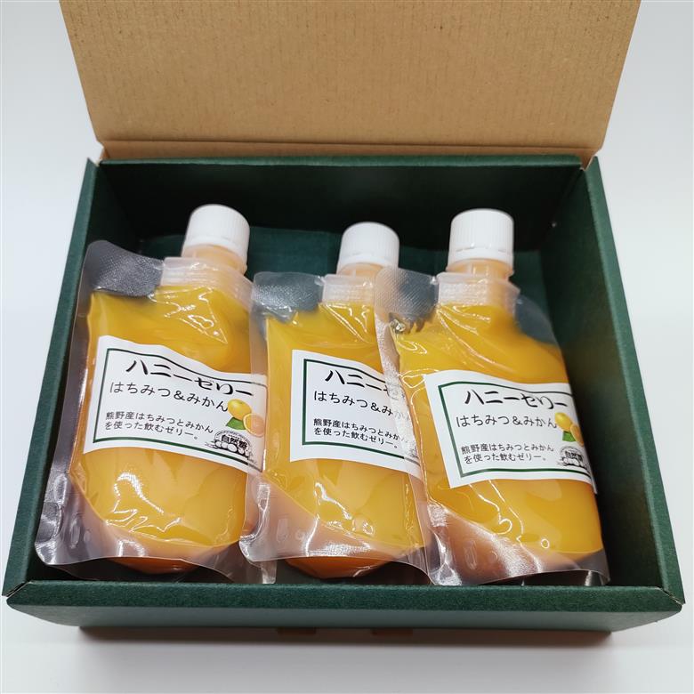 自然塾　みかん ハニーゼリー　６個入り【szjk0005】