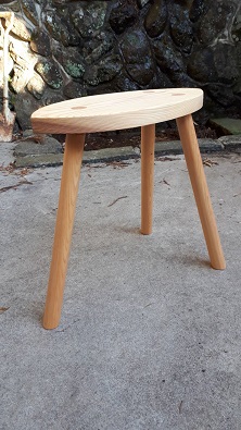 蓮の花びら スツール 椅子 インテリア 木工品【kbmn0003】