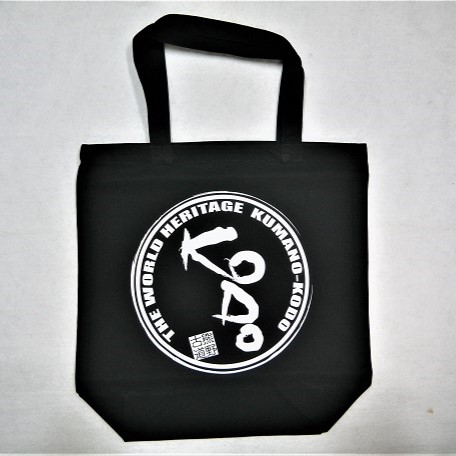 世界遺産熊野古道のラウンドデザイン【KODOトートバッグ・2枚組】赤・黒各1枚♪【kmkn0054】