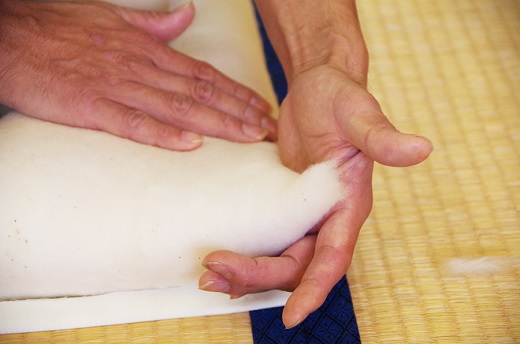 オーダーメイド　お昼寝布団　ヌード(カバー無し)　木綿わた　保育園　入園【mftn0007】