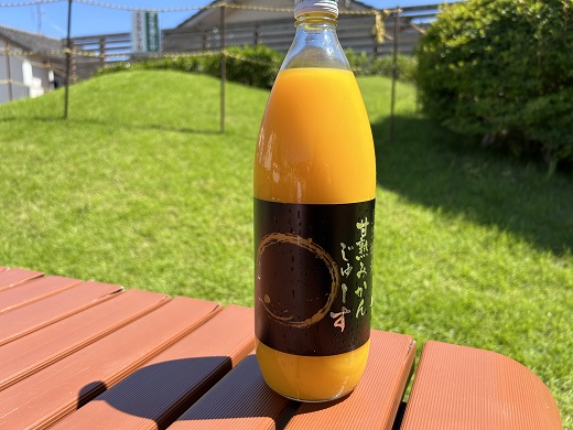 仲森農園の【麗紅甘熟みかんじゅーす】（3本） みかん 100% オレンジジュース れいこう 柑橘 ストレート ドリンク フルーツ 【nkmr0007】