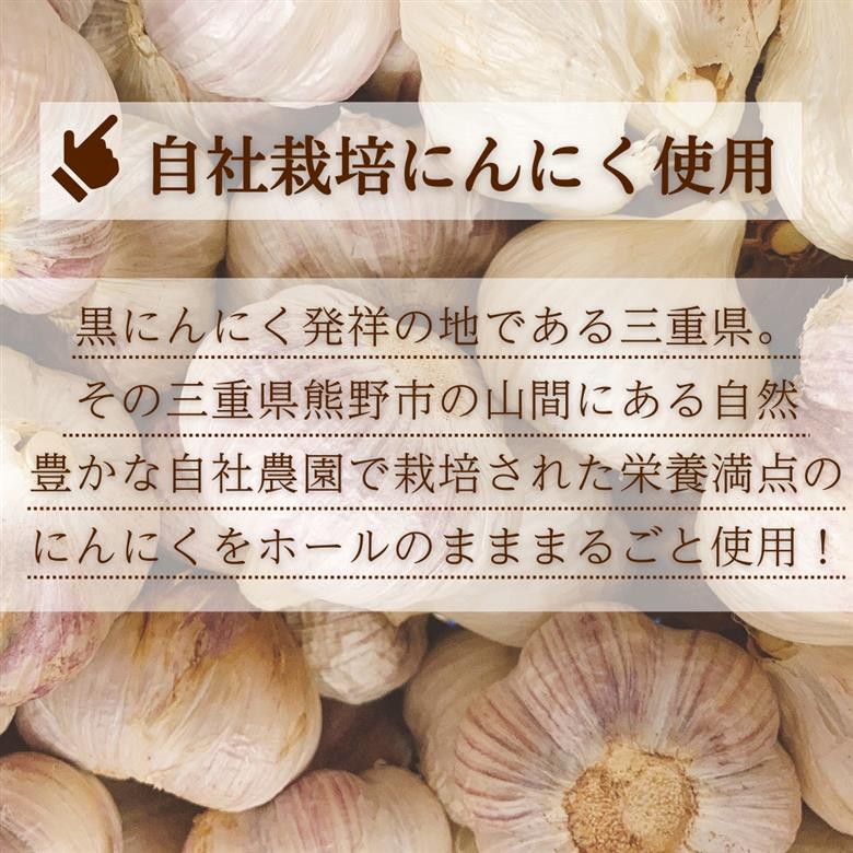 熊野薬草園の黒ニンニク3袋セット（100g×3袋）【kmys0026】