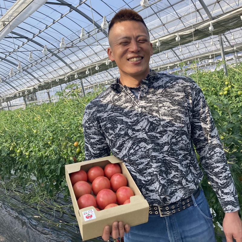 【先行予約】熊野市産 仲良し夫婦の ま～るんトマト 4kg【mrmn0001】