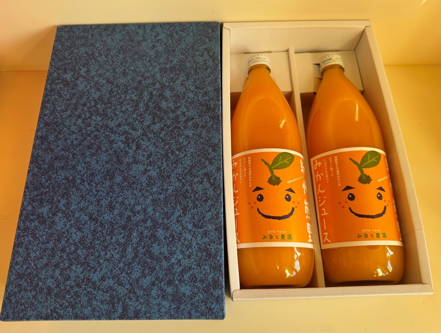 湊農園のみかん搾ったまんま！【紀州熊野みかんジュース】1000ml×6本　段ボール箱【2025年12月以降順次発送予定】【kmkn0089】