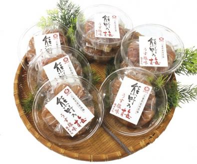 梅干し 熊野乃梅 「うす塩」 小分け 8パックセット 160g×8【snby0022】