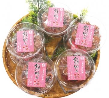 梅干し 熊野乃梅 「しそ漬け」 小分け 8パックセット 180g×8【snby0025】