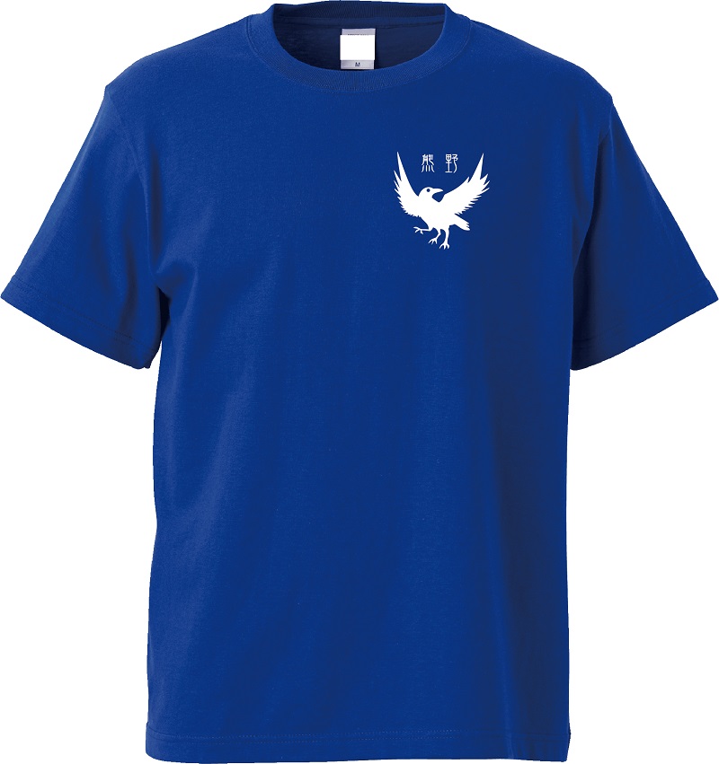導きのカラスＴシャツ　ブルー（Sサイズ）【mrm0148-1】