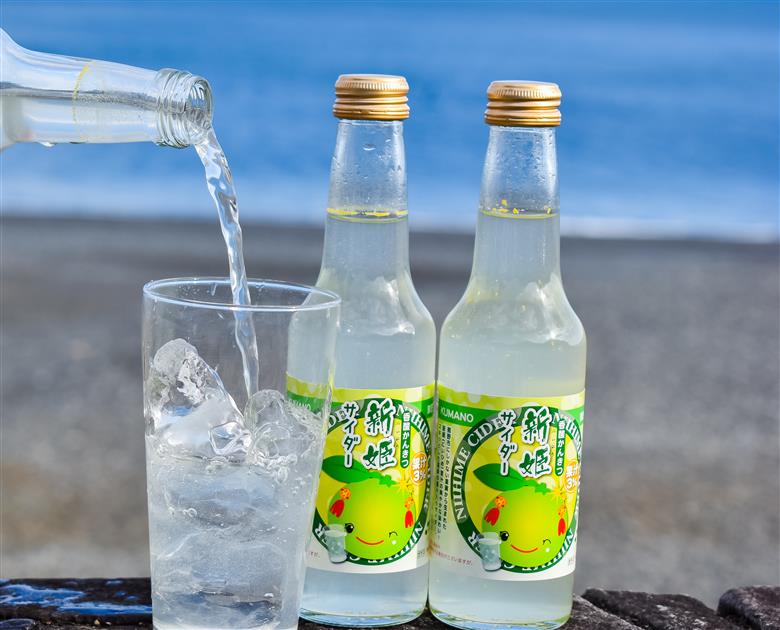 三重県熊野市産 新姫 サイダー 250ｍｌ × 12本【frsn0018】