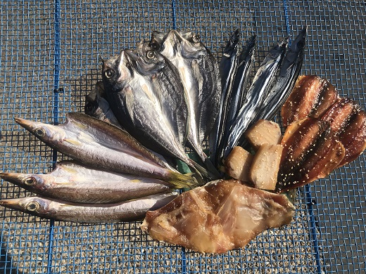 熊野干物詰め合わせ しあわせセット 冷蔵配送【hsuo0001】