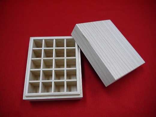 職人技【上古代のアロマオイル収納ボックス　20Ｐ（5本×4本）×2箱】２個セット♪【kmkn0011】