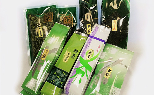 石榑茶　7種(8点)詰め合わせ