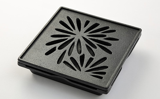 くわな鋳物の蚊やり器　花火